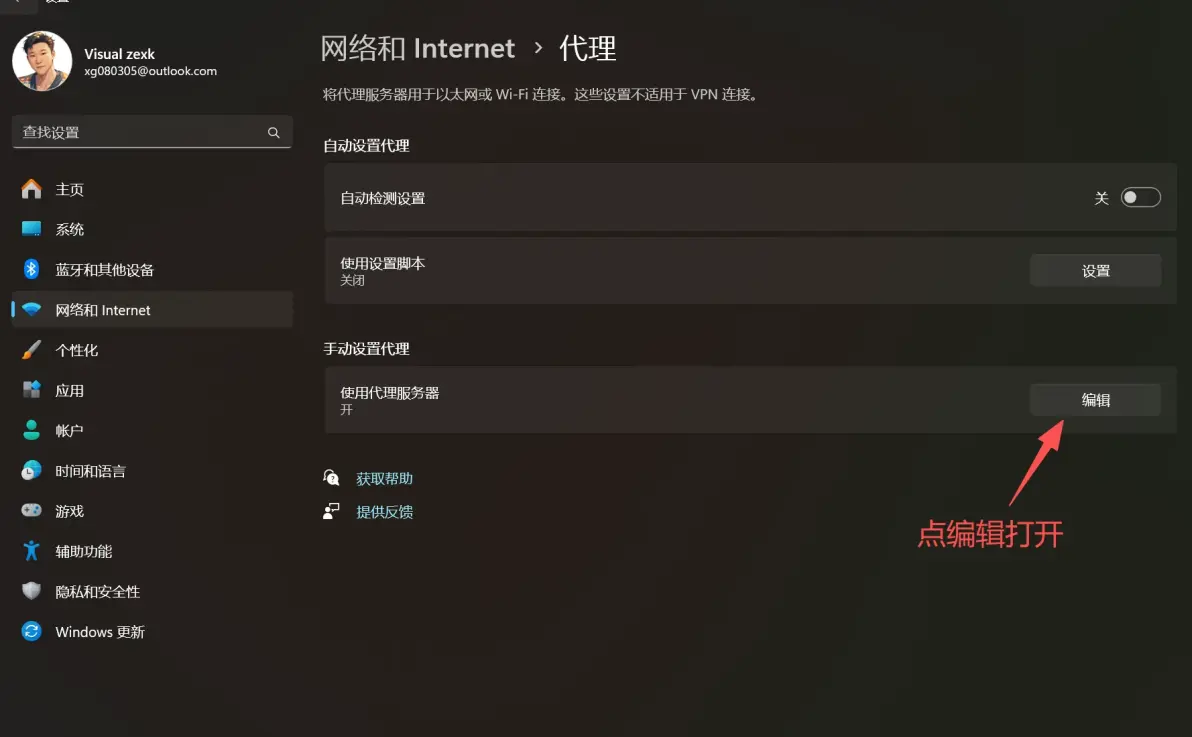 代理端口查看